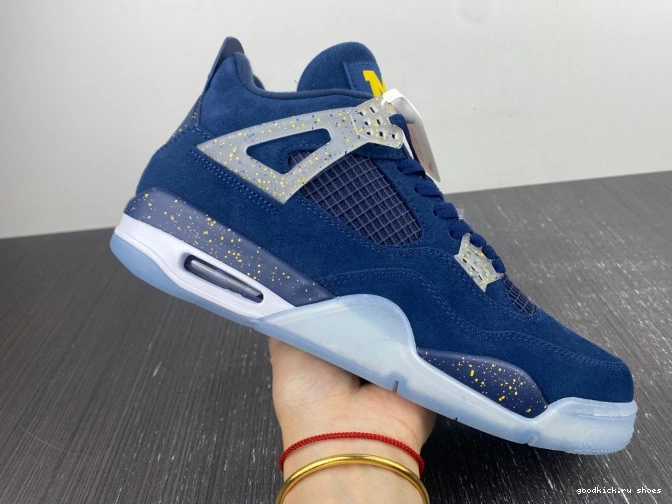 Cheap 4 AJ4-1036660 Retro Michigan Air (PE) Jordan 0806
